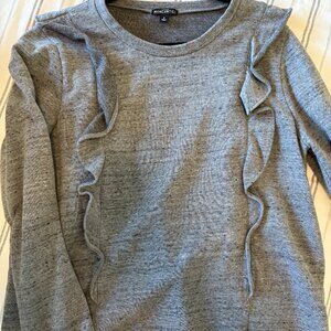 J crew ruffled sweater